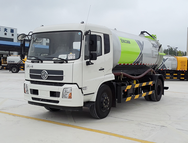 XCMG official manufacturer 10 ton vaccum truck sewage suction XZJ5180GXWD5 for sale